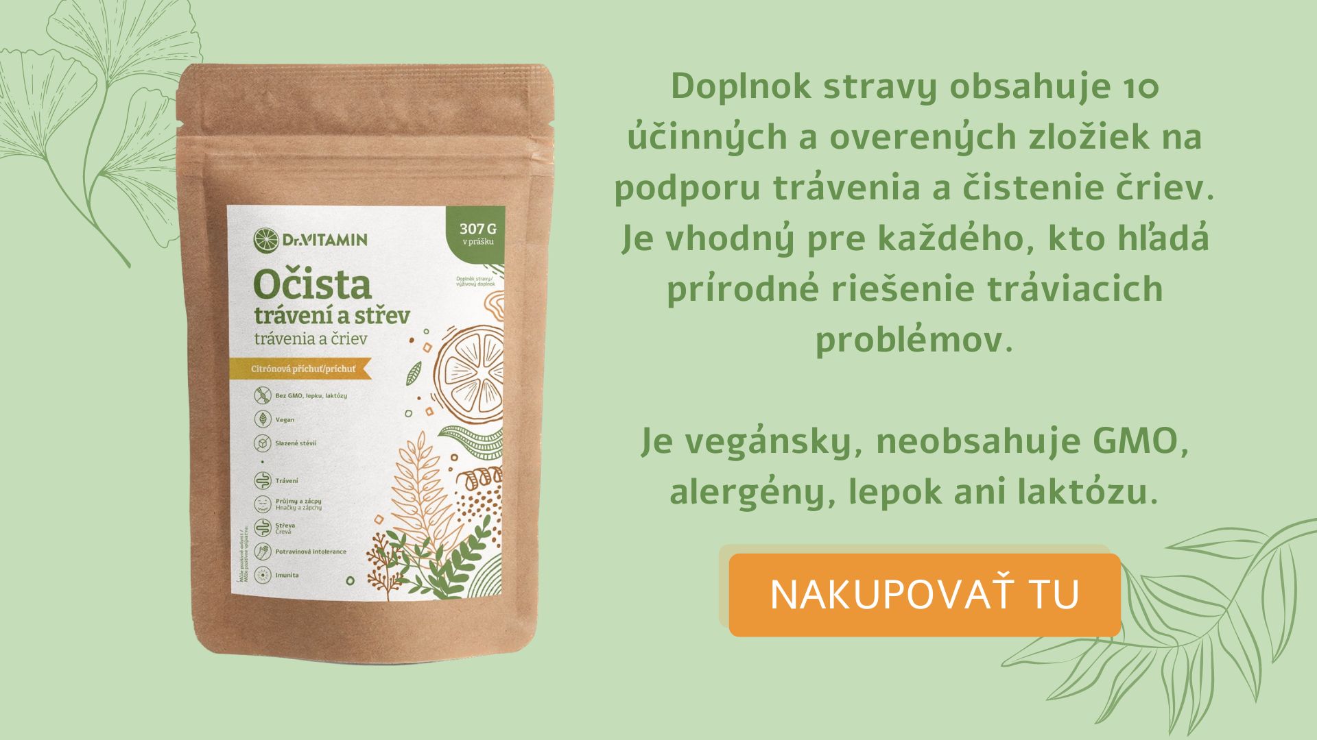 Očista trávenia a čriev SK